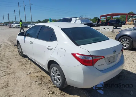 2015 Toyota Corolla L из США, поврежденный, VIN 2T1BURHE2FC237833